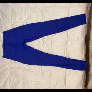 Cobalt lululemon leggings